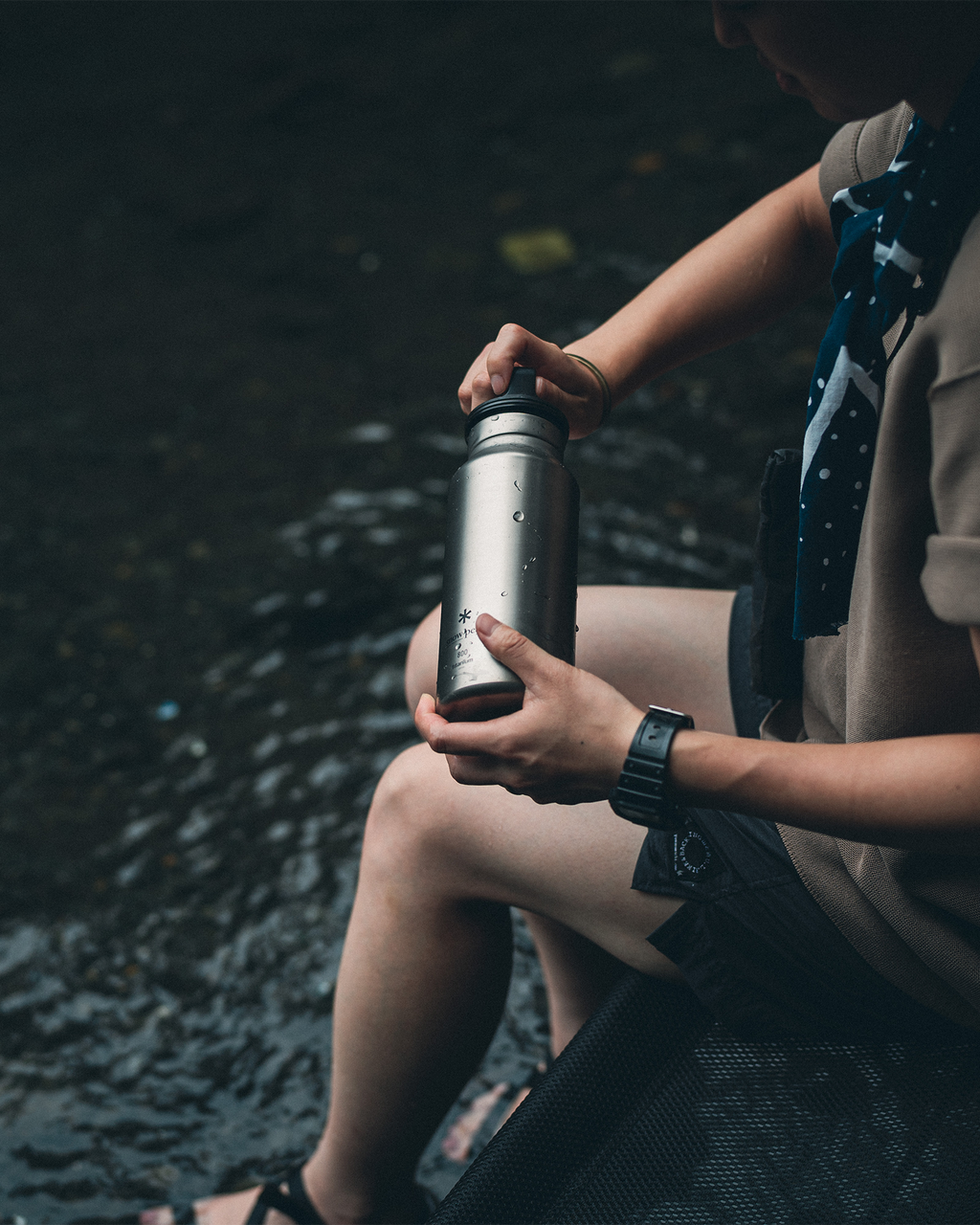 Snow Peak Titanium Aurora Bottle