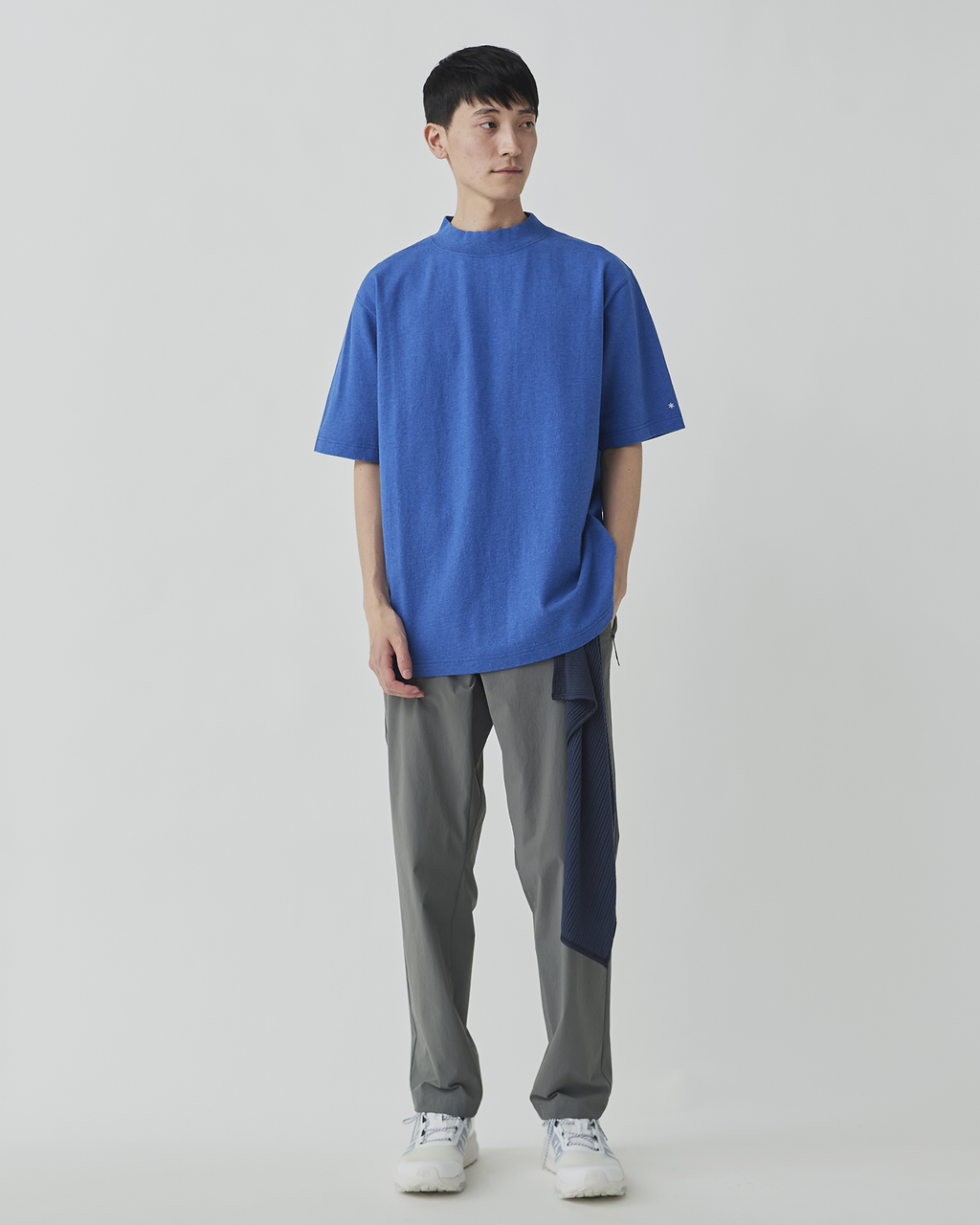 Snow Peak Recycled Cotton Mockneck T-Shirt