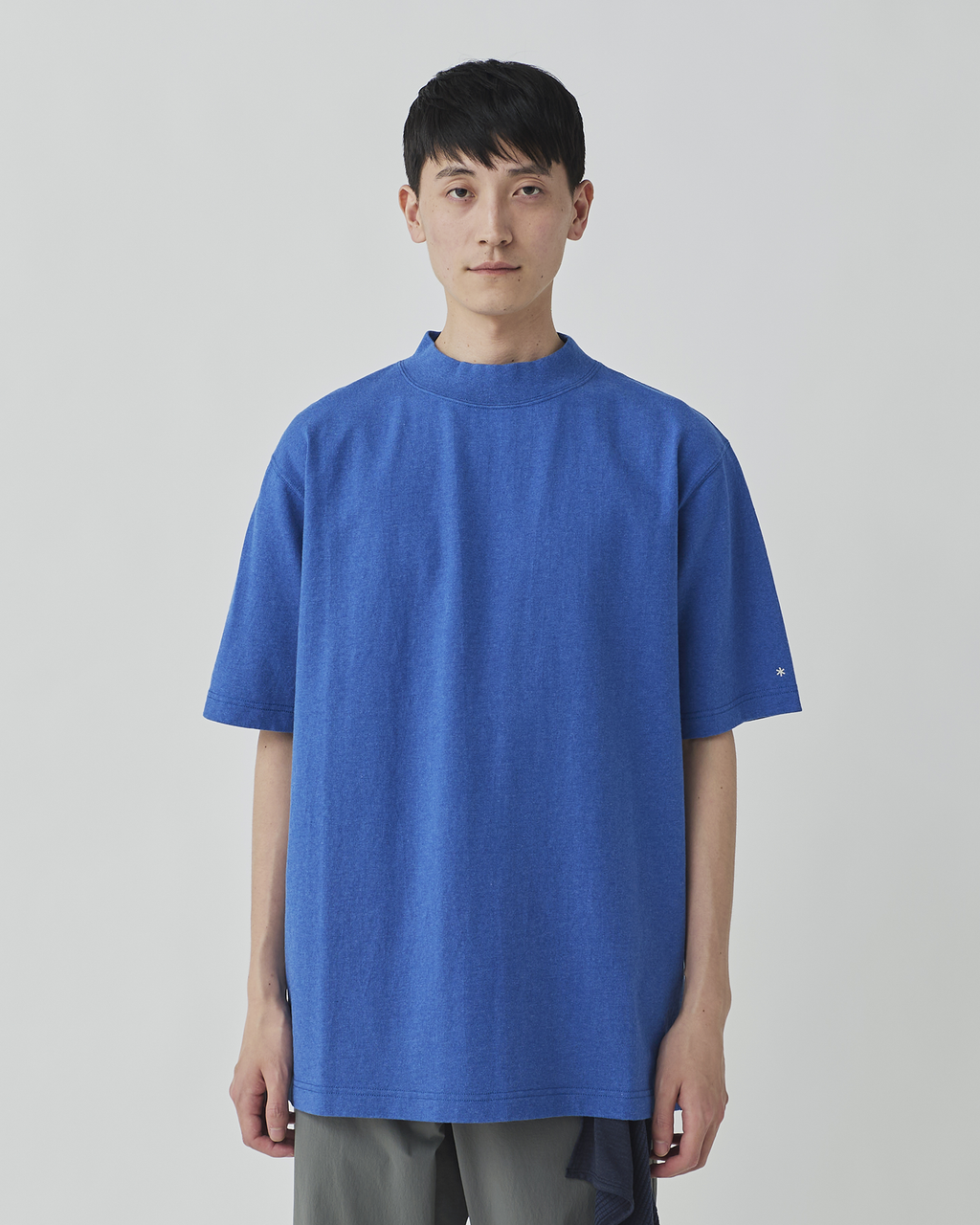 Snow Peak Recycled Cotton Mockneck T-Shirt