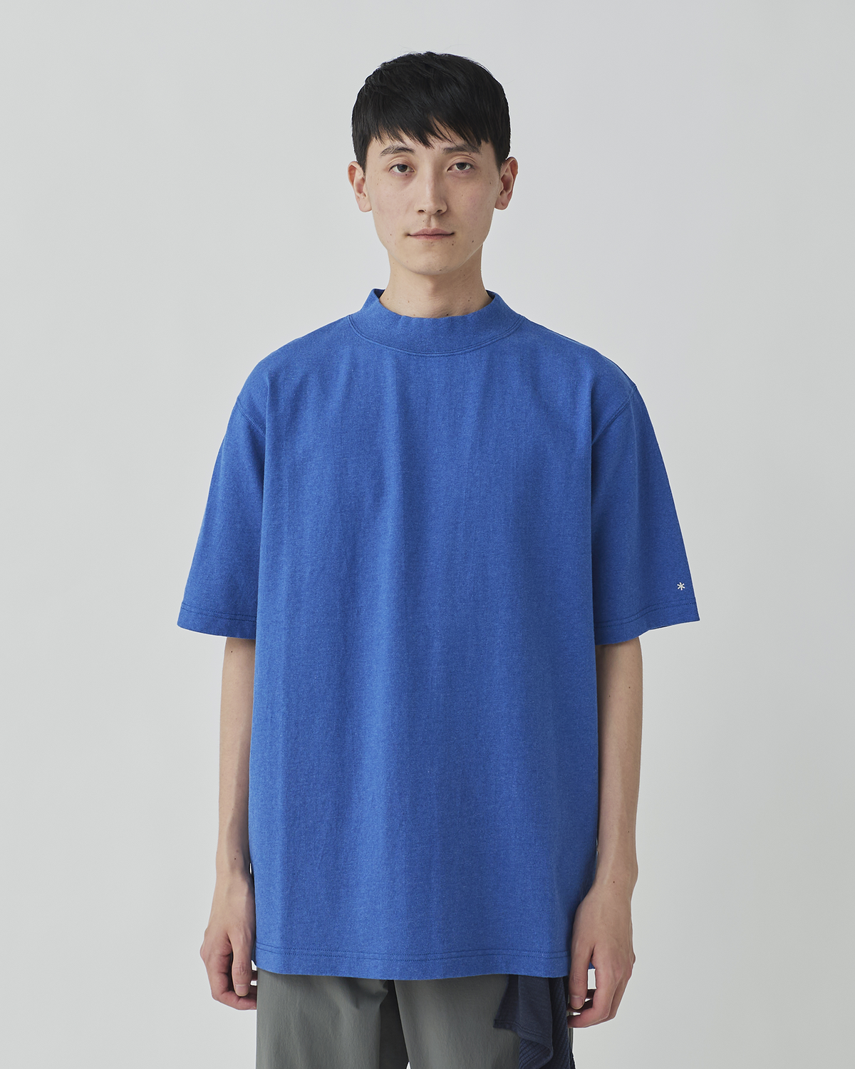 Snow Peak Recycled Cotton Mockneck T-Shirt