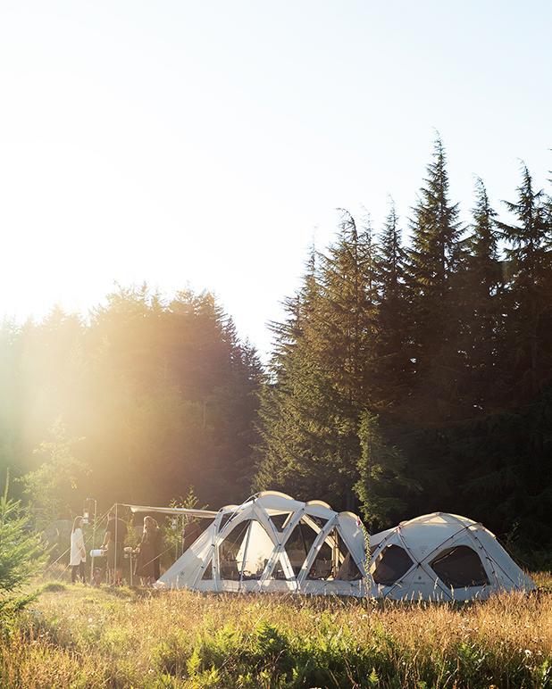 Snow Peak Living Shell Long Pro. in Ivory
