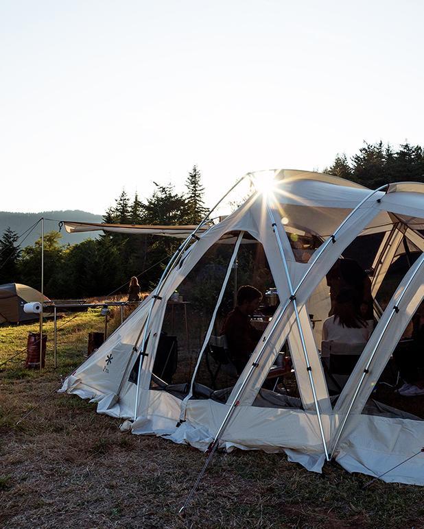 Snow Peak Living Shell Long Pro. in Ivory