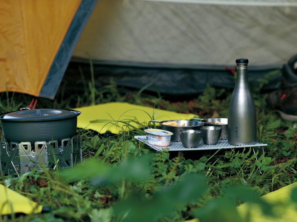 Snow Peak Titanium Sake Bottle
