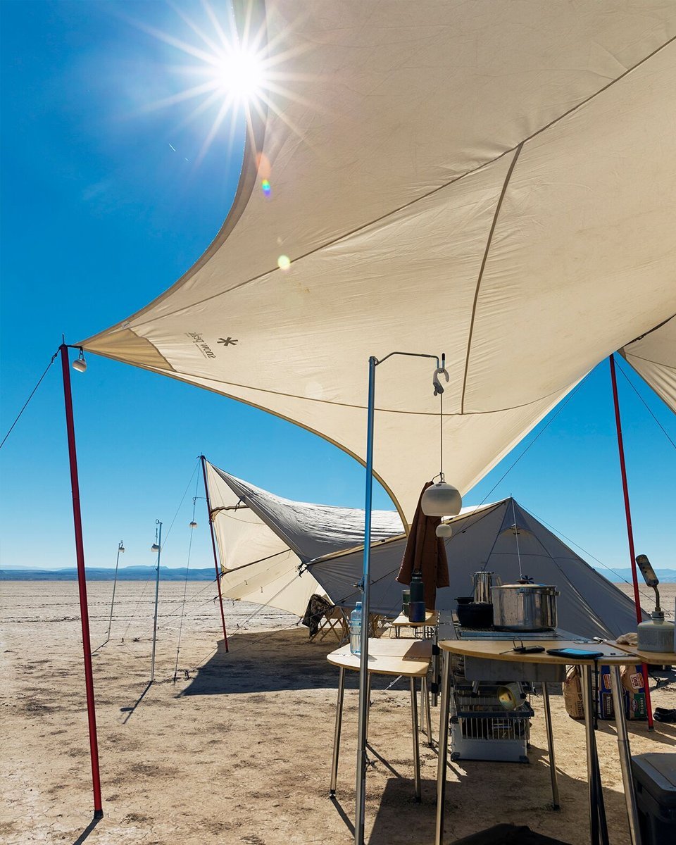 Snow Peak HD Tarp Hexa Evo Pro. Ivory
