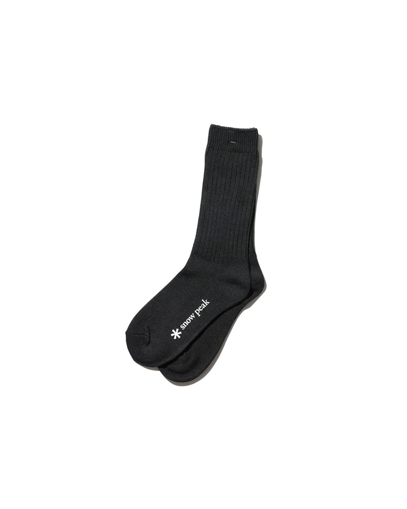 Snow Peak Recycled Cotton Socks