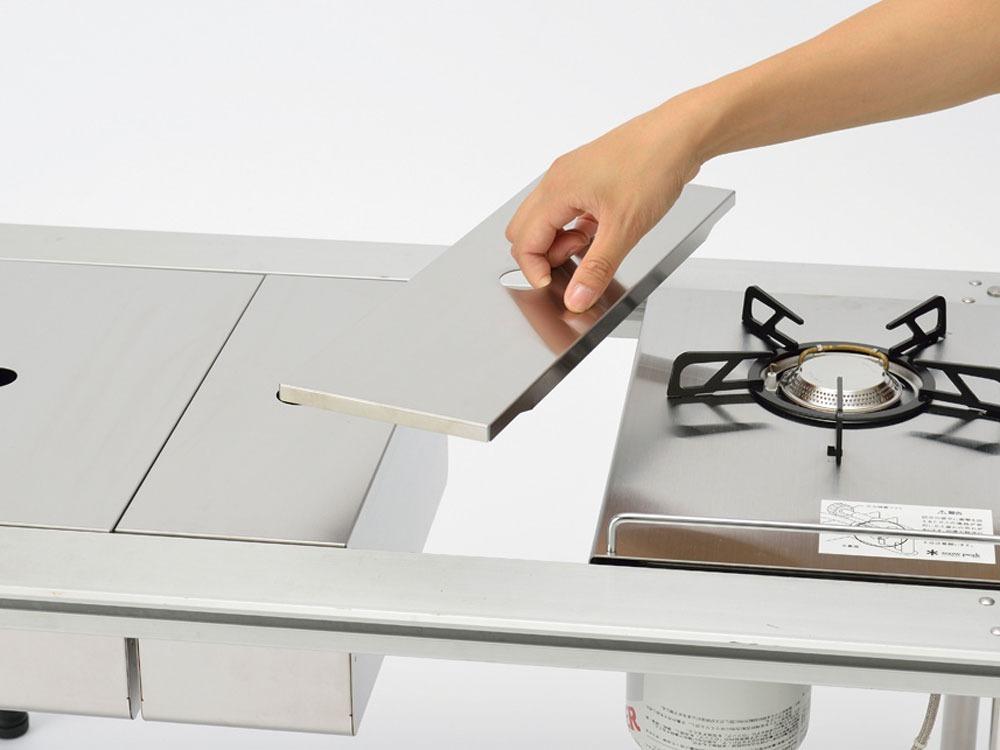 Snow Peak Stainless Box Half Unit