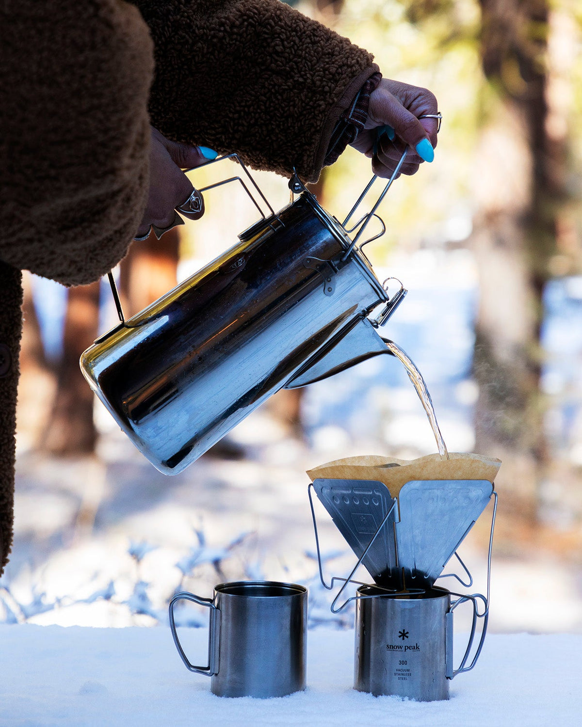 Snow Peak Car Camping Coffee Set