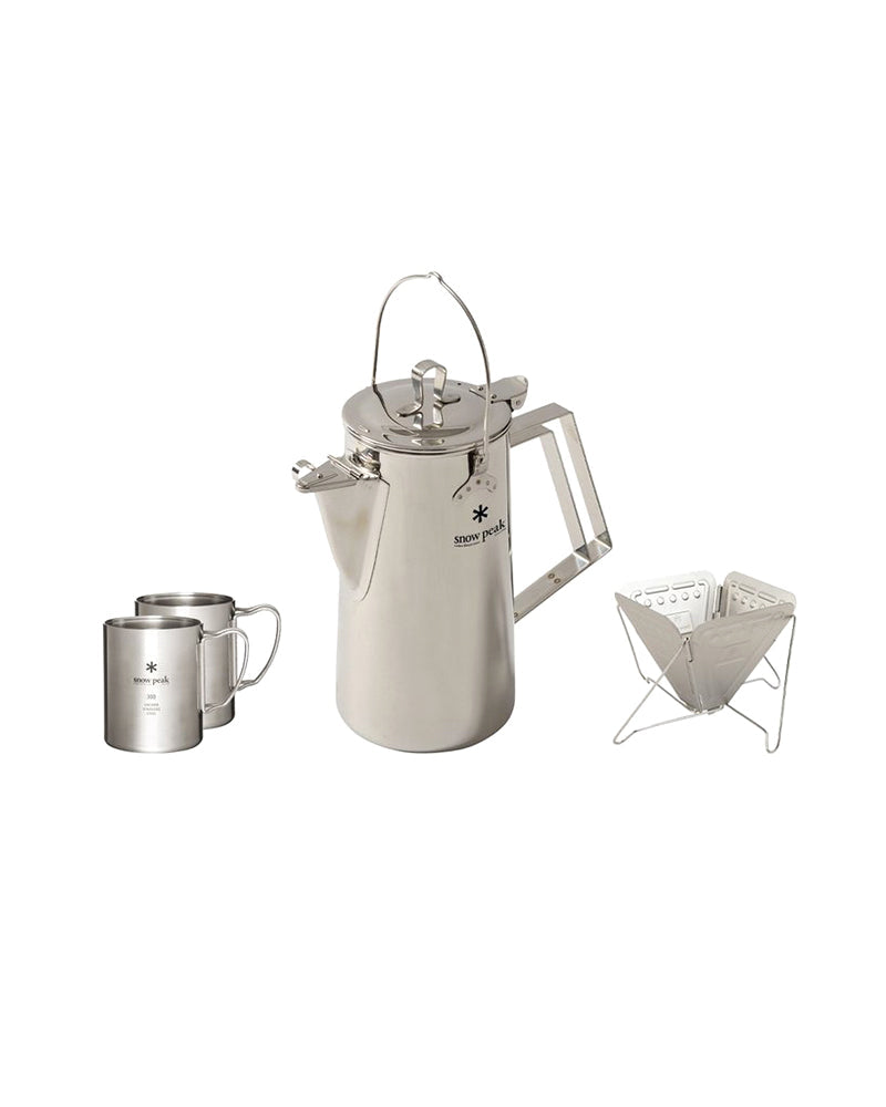 Snow Peak Car Camping Coffee Set