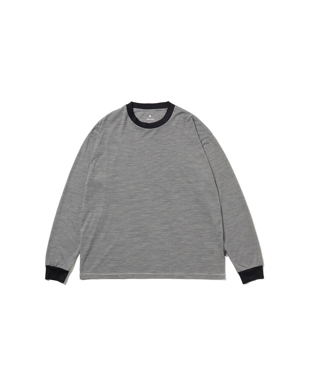 Snow Peak Summer Wool Stripe L/S T-Shirt