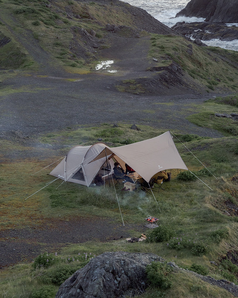 Snow Peak Land Nest Medium Tent Tarp Set