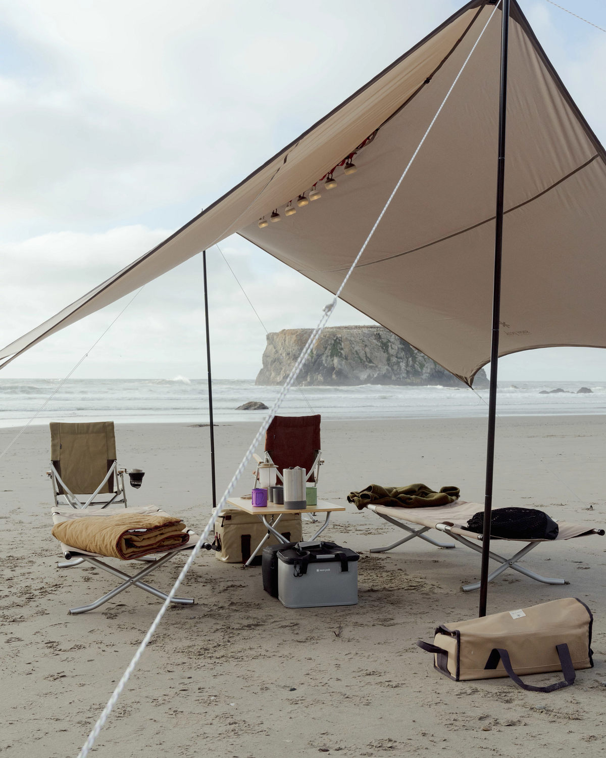 Snow Peak Land Nest Tarp Set