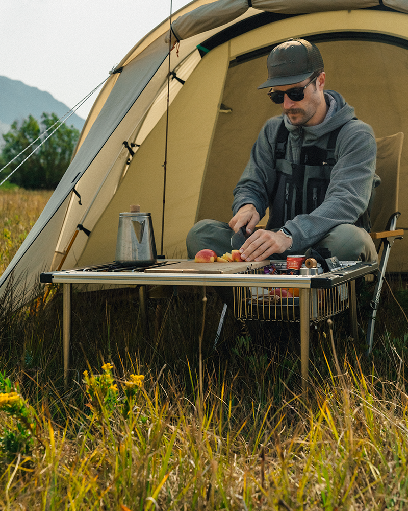 Snow Peak IGT Camp Kitchen Low Set