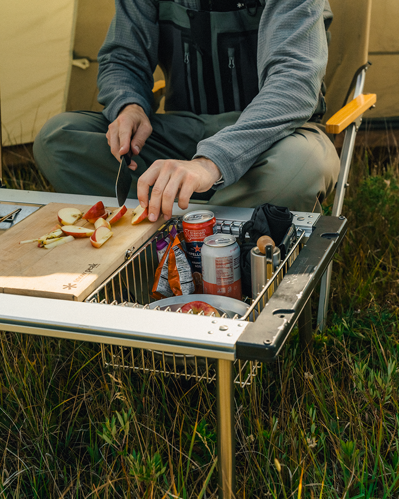 Snow Peak IGT Camp Kitchen Low Set