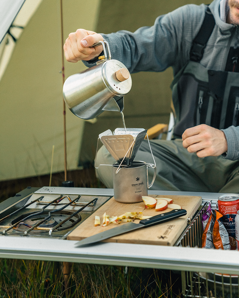 Snow Peak IGT Camp Kitchen Low Set