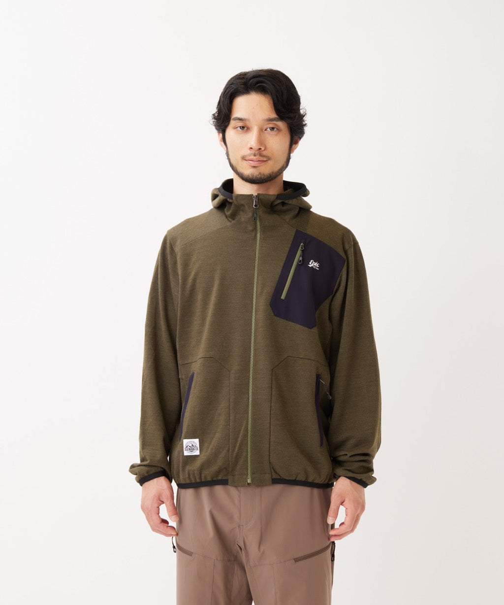 Snow Peak Gary Merino Wool Hoodie