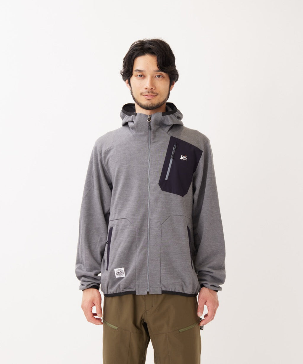 Snow Peak Gary Merino Wool Hoodie