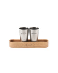 Snow Peak Titanium Shot Glass Duo