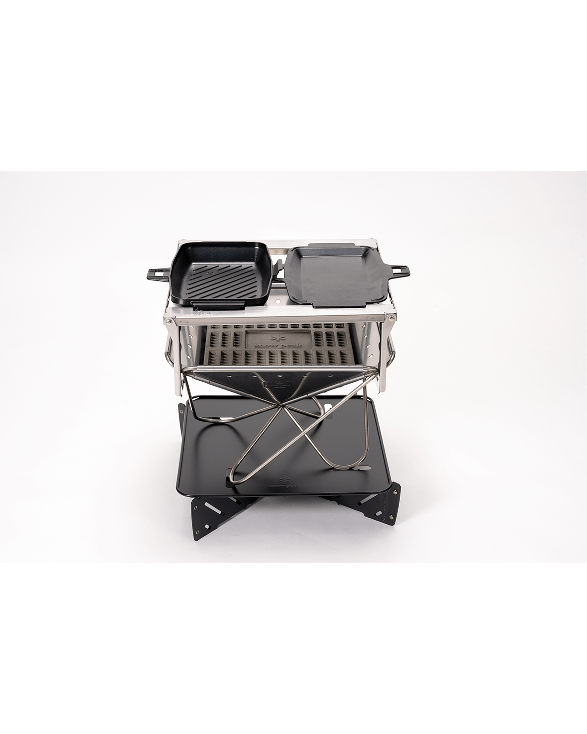 Snow Peak Cast Iron Sandwich Skillet