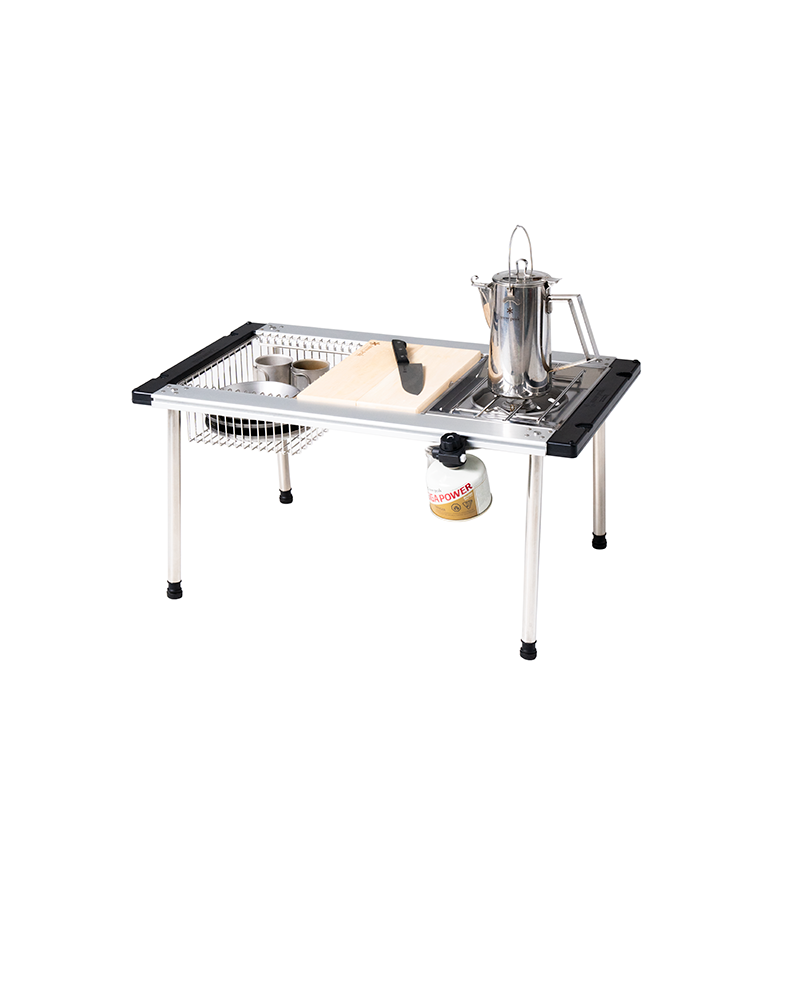 Snow Peak IGT Camp Kitchen Low Set
