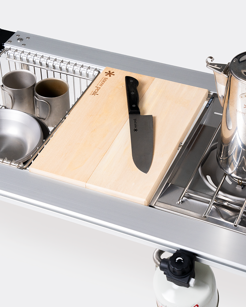 Snow Peak IGT Camp Kitchen Low Set