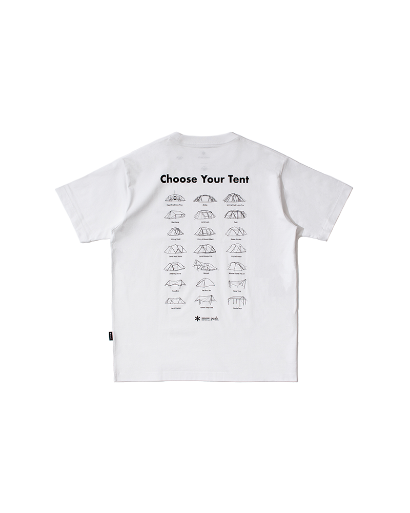 Snow Peak Choose Your Tent T-Shirt