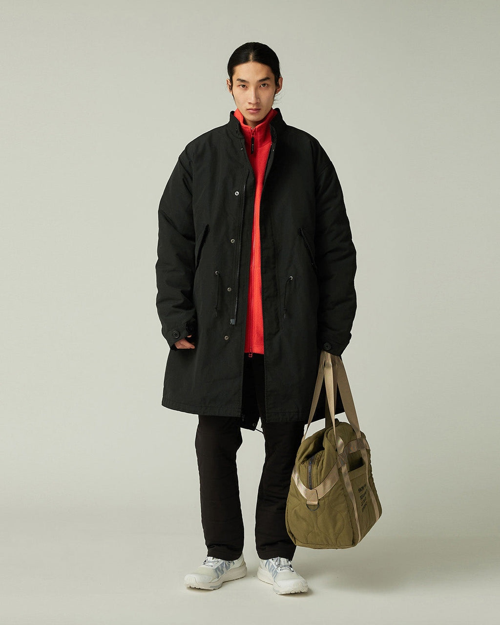 Snow Peak Takibi Ripstop Adjustable Fishtail Coat