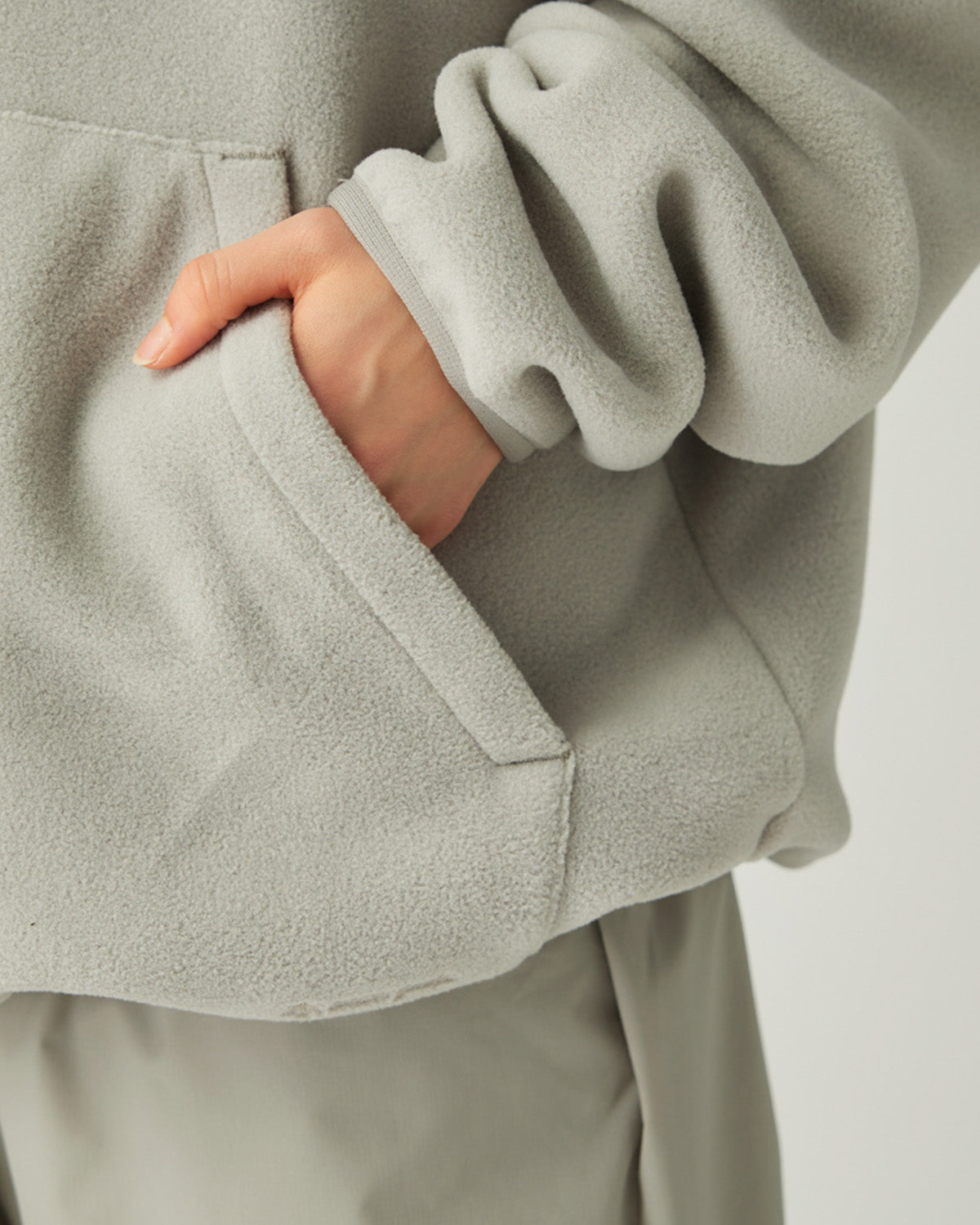 Snow Peak Water-Repellent Fleece Hoodie