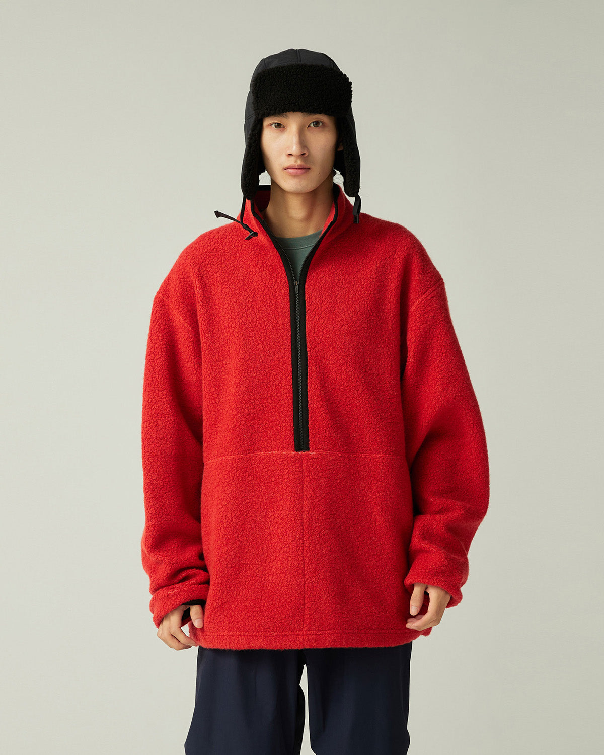 Snow Peak Recycled Wool Boa Pullover