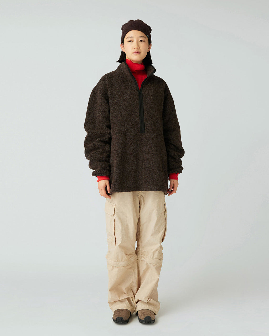 Snow Peak Recycled Wool Boa Pullover