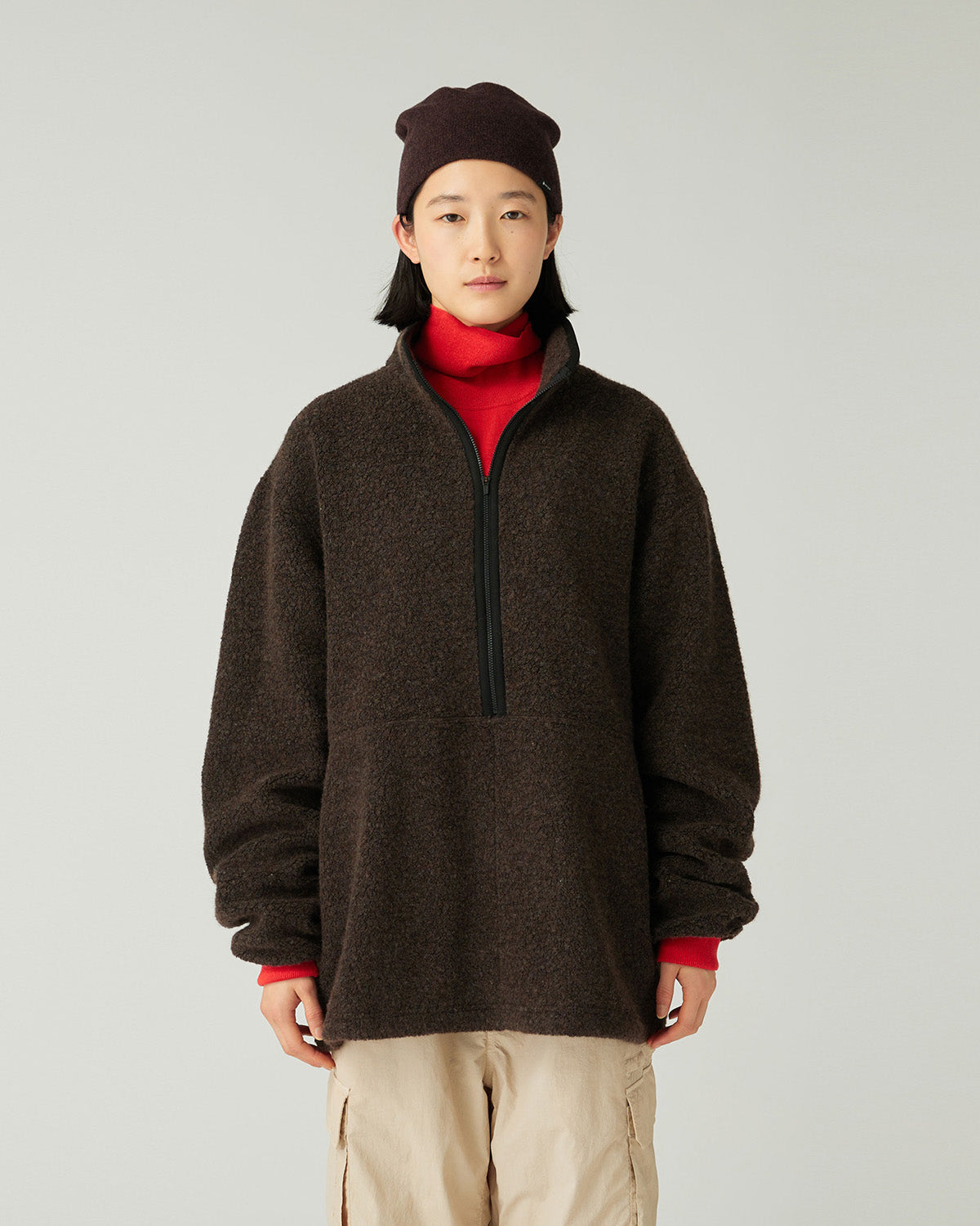 Snow Peak Recycled Wool Boa Pullover