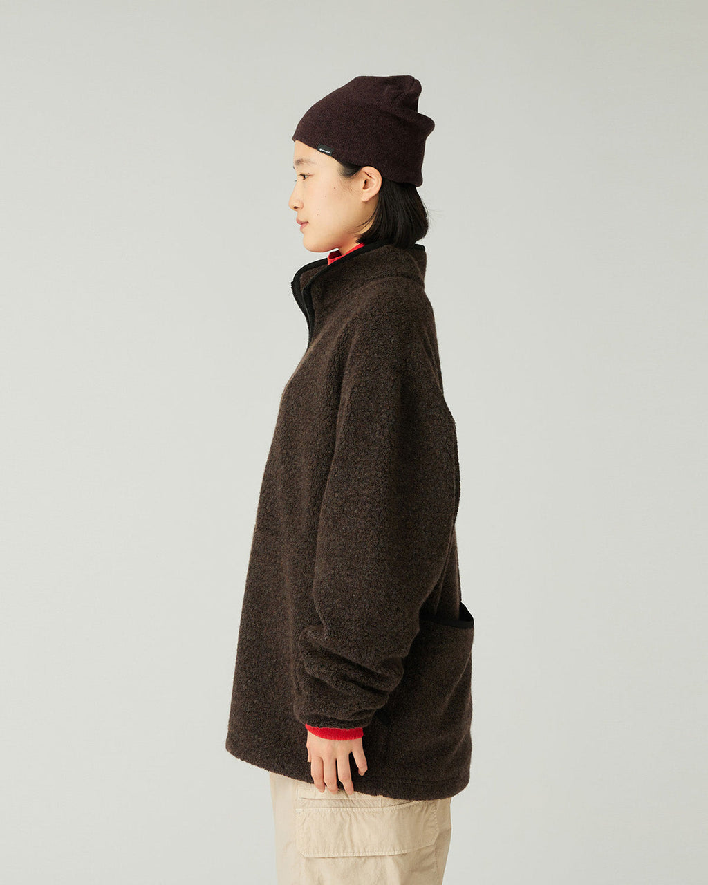 Snow Peak Recycled Wool Boa Pullover