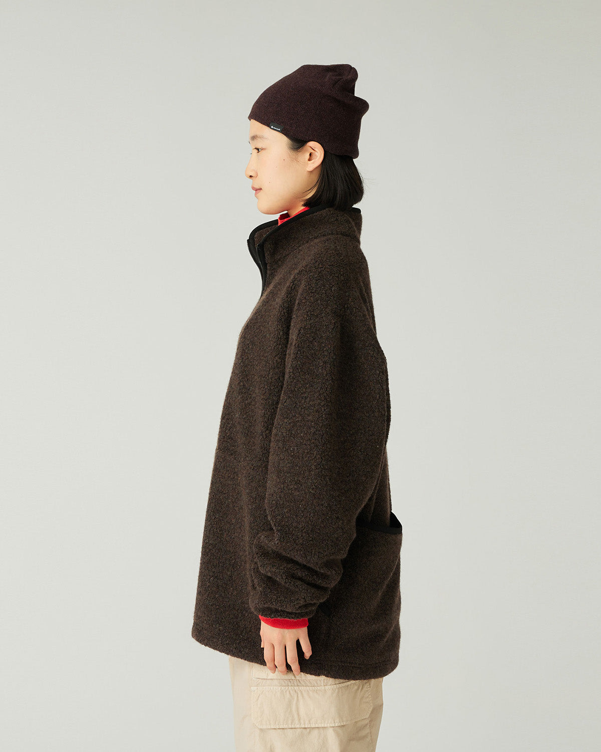 Snow Peak Recycled Wool Boa Pullover