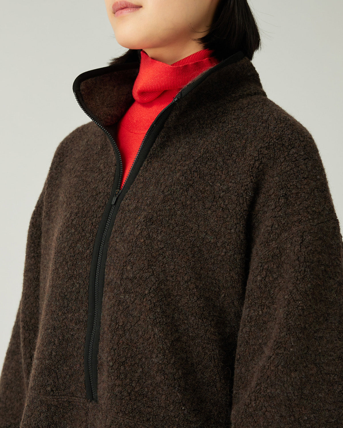Snow Peak Recycled Wool Boa Pullover