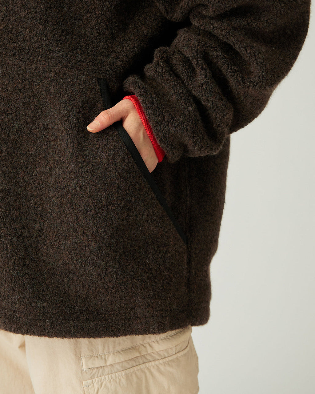 Snow Peak Recycled Wool Boa Pullover