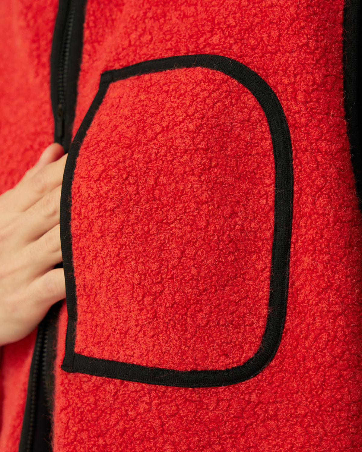 Snow Peak Recycled Wool Boa Vest