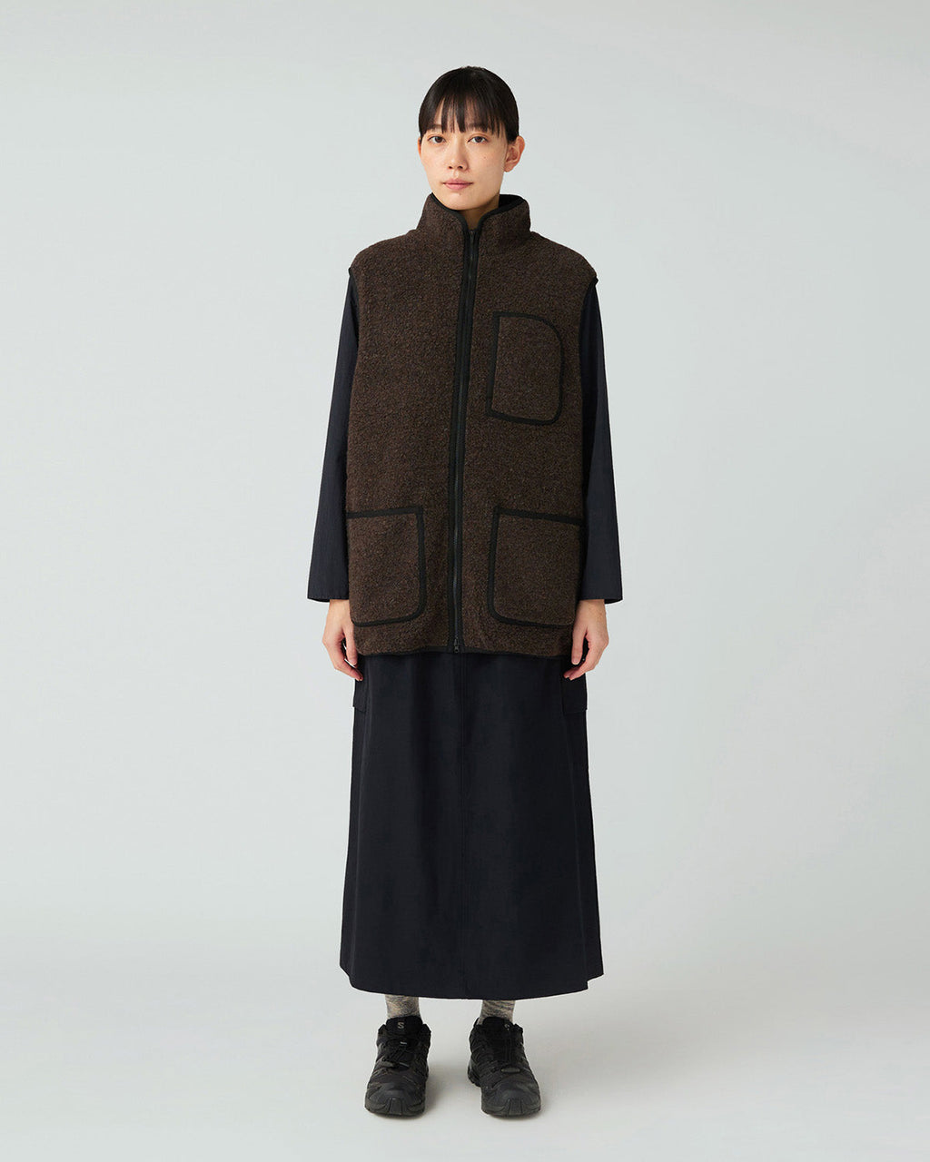 Snow Peak Recycled Wool Boa Vest