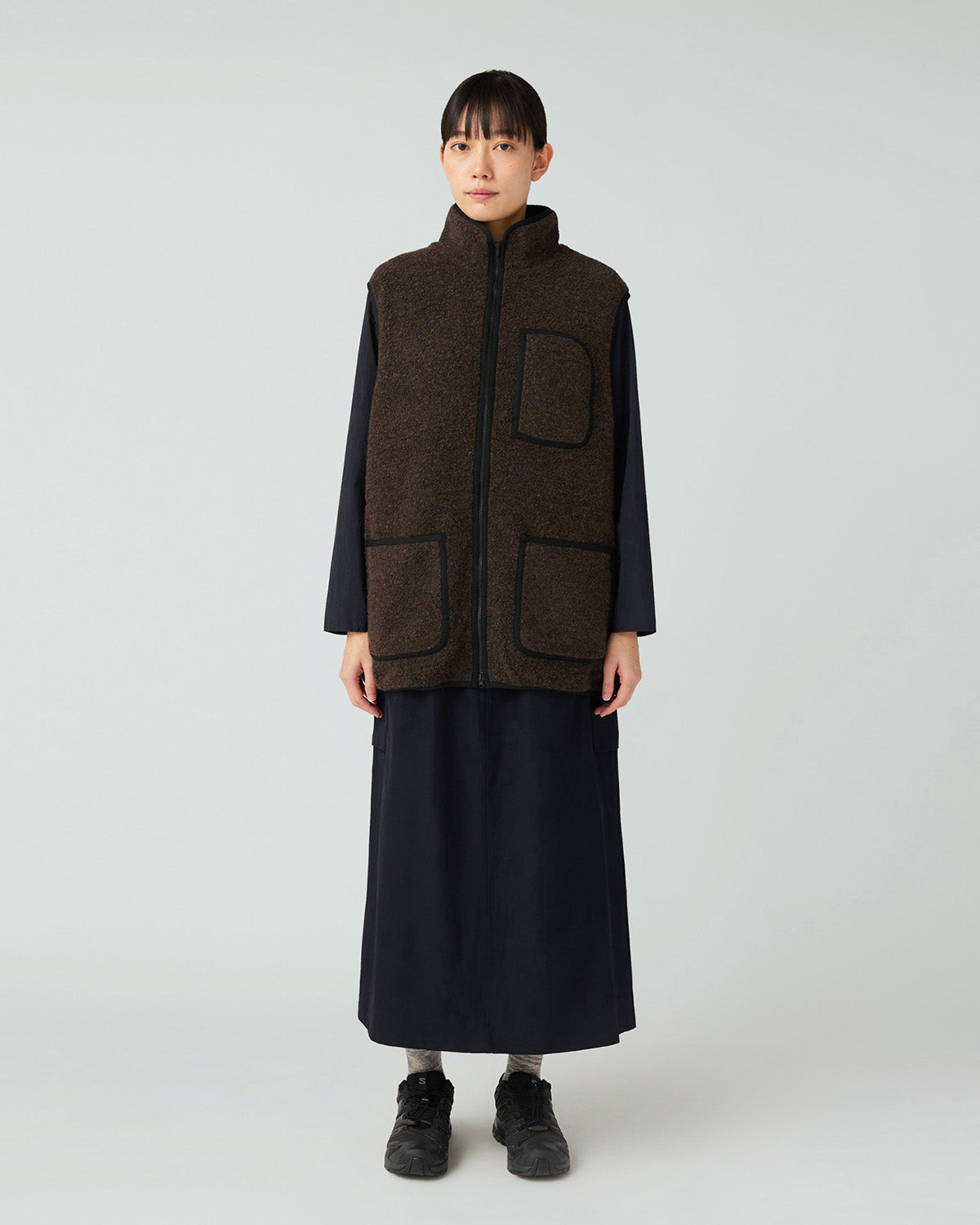 Snow Peak Recycled Wool Boa Vest