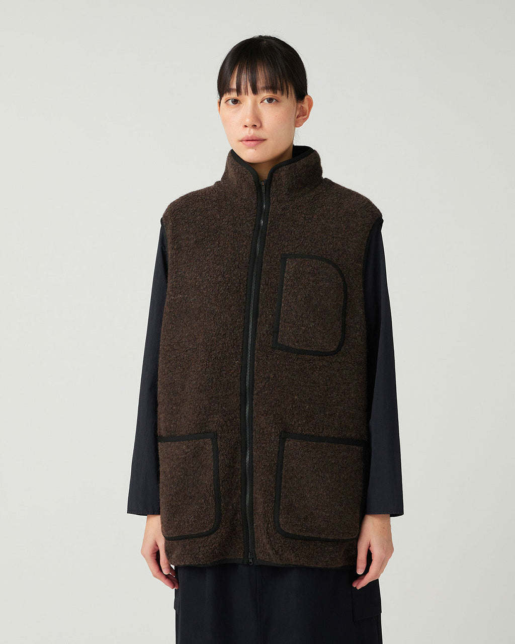 Snow Peak Recycled Wool Boa Vest