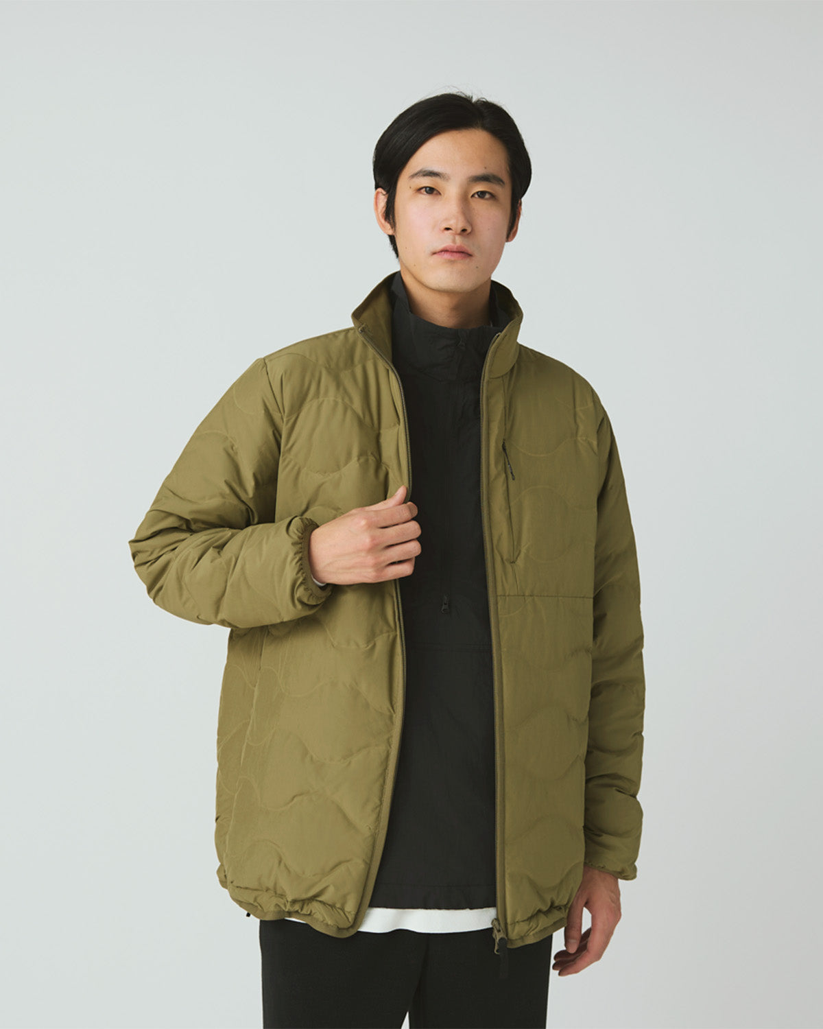 Snow Peak Seamless Quilted Down Jacket
