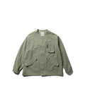 Snow Peak TAKIBI Herringbone Collarless Jacket