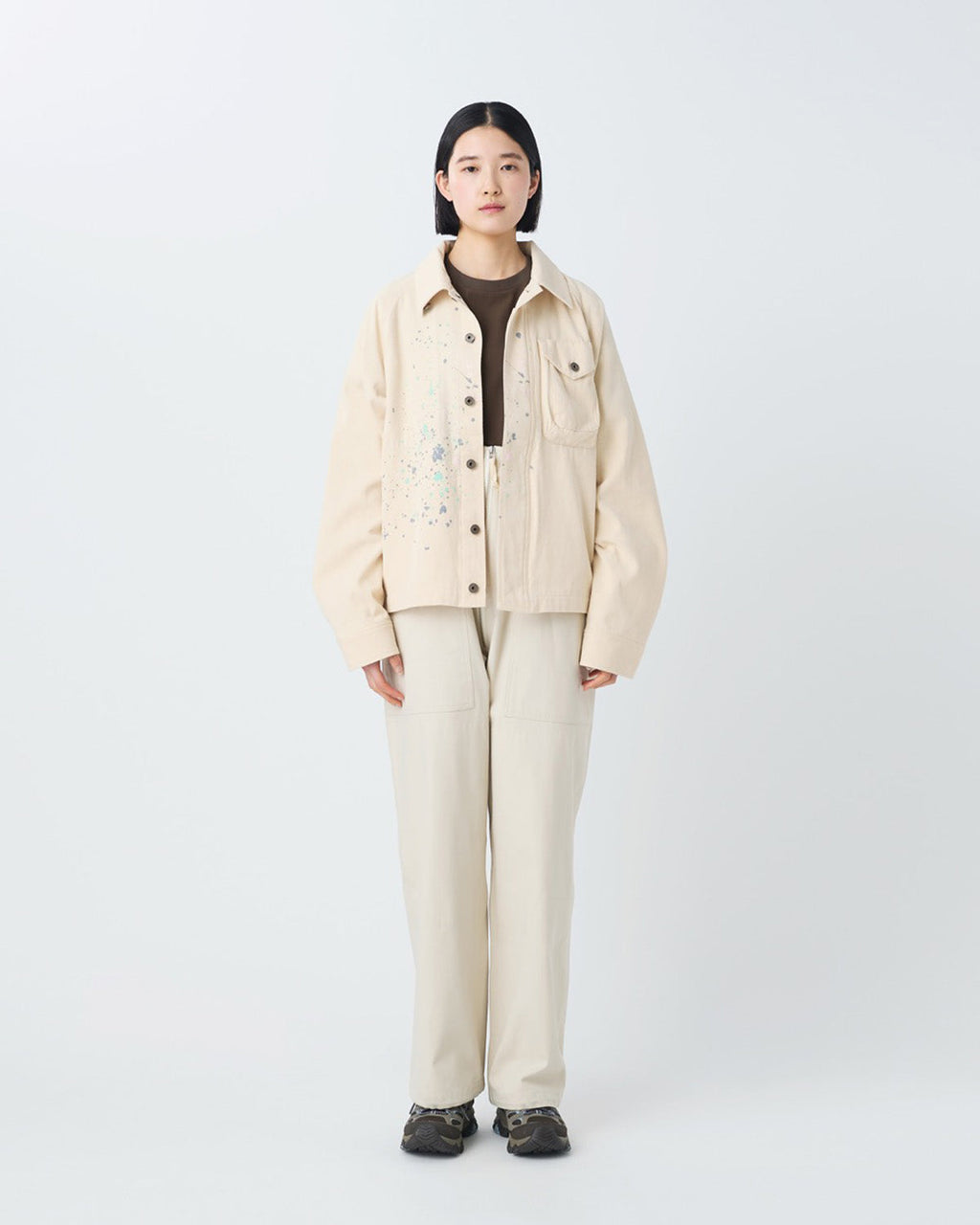 Snow Peak Sulfur Dyed Fade Painted Coverall