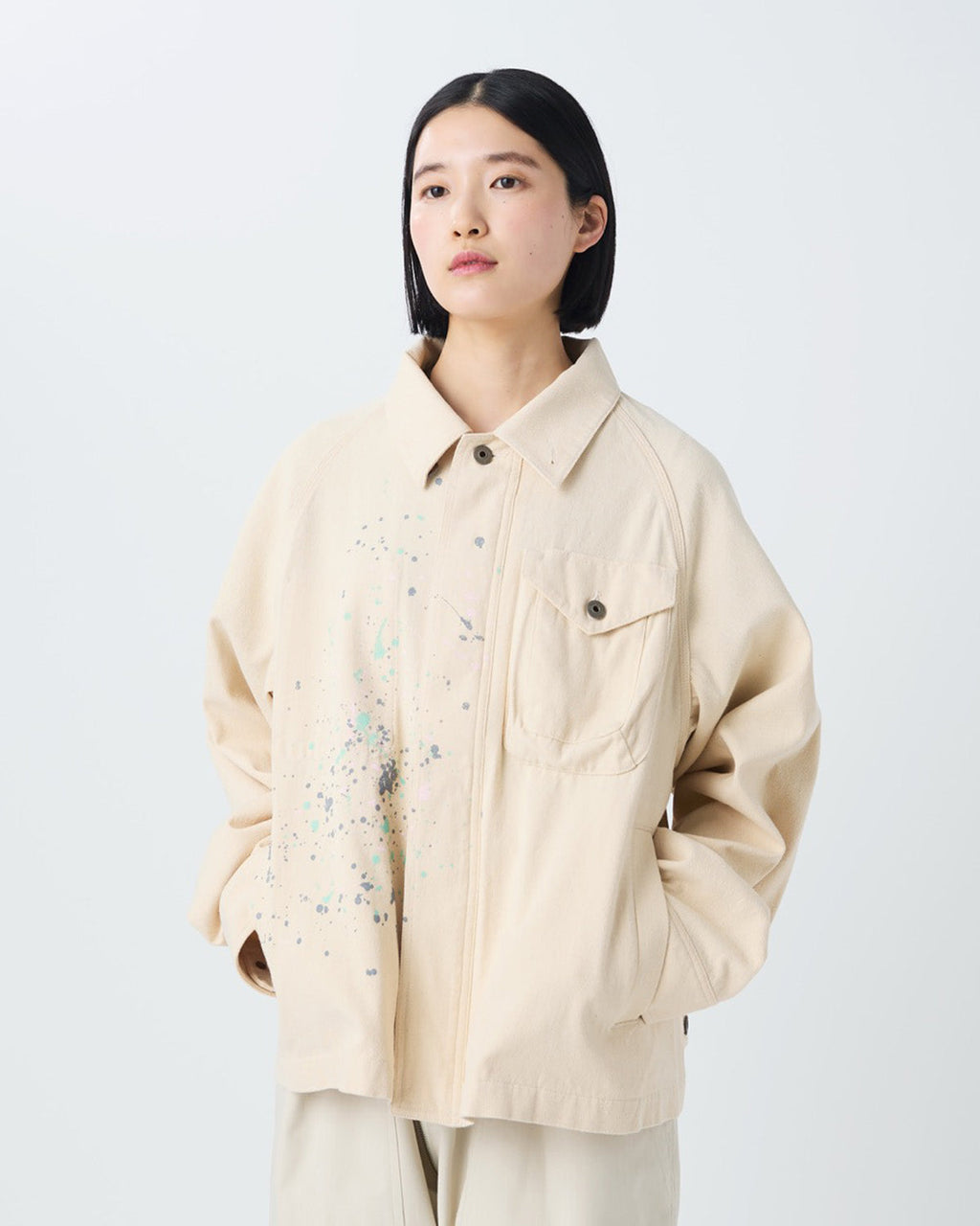 Snow Peak Sulfur Dyed Fade Painted Coverall