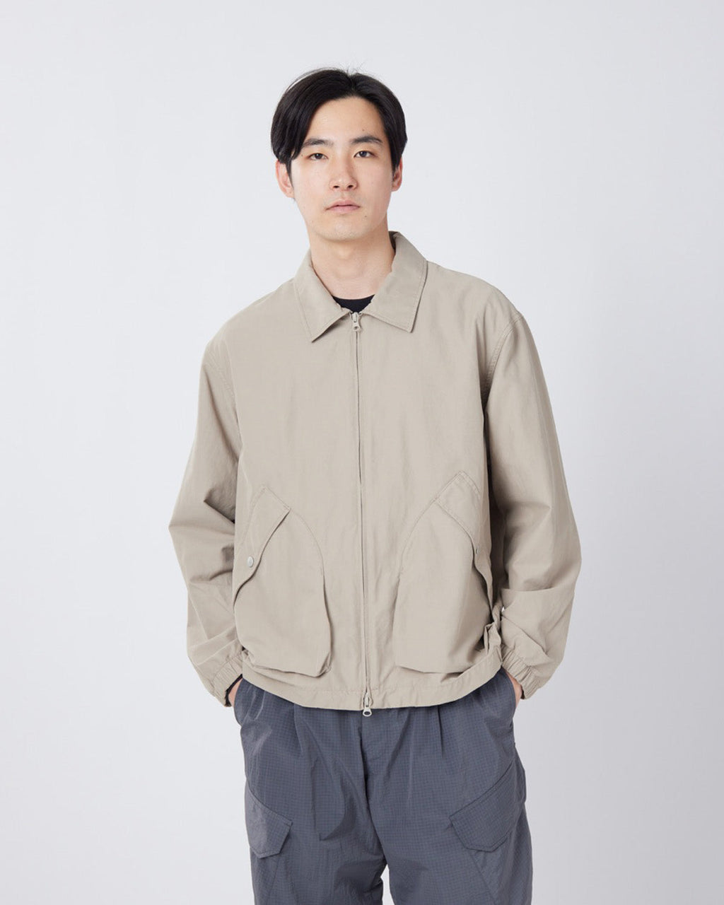 Snow Peak Light Dobby Cloth Harrington Jacket