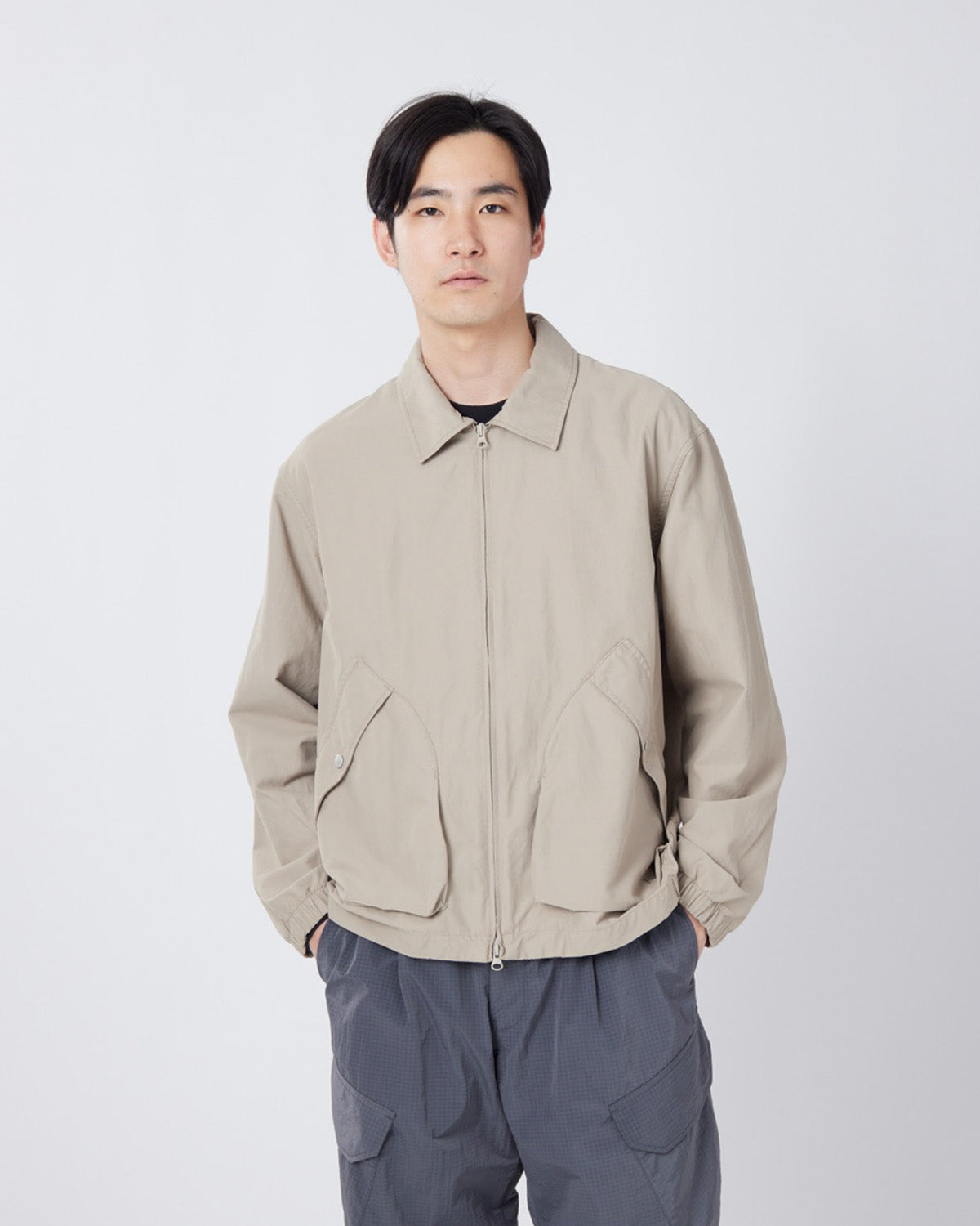 Snow Peak Light Dobby Cloth Harrington Jacket
