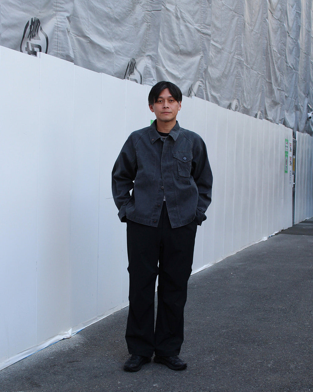 Snow Peak Sulfur Dyed Fade Coverall