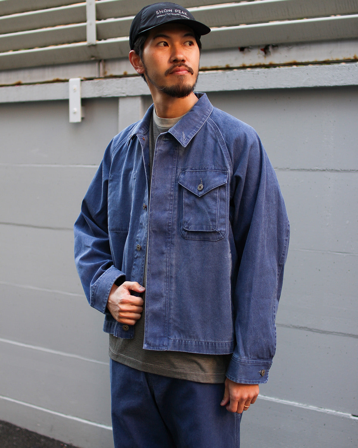 Snow Peak Sulfur Dyed Fade Coverall