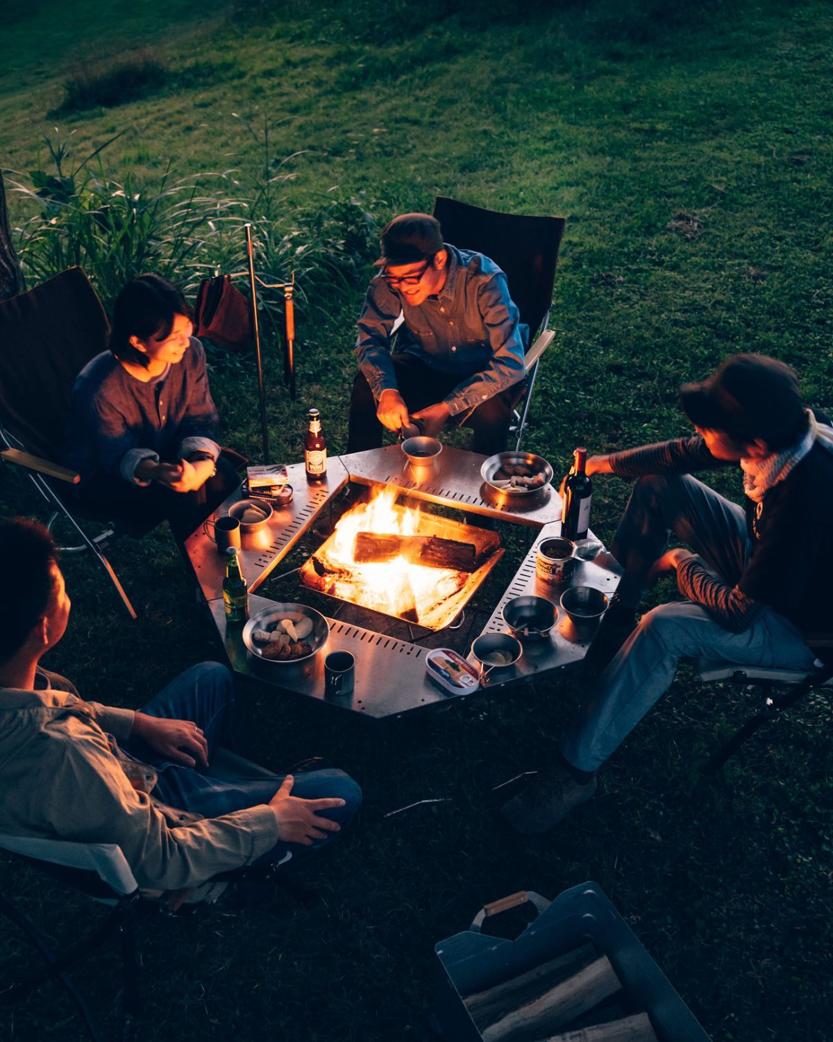 Snow Peak Jikaro Firering Table