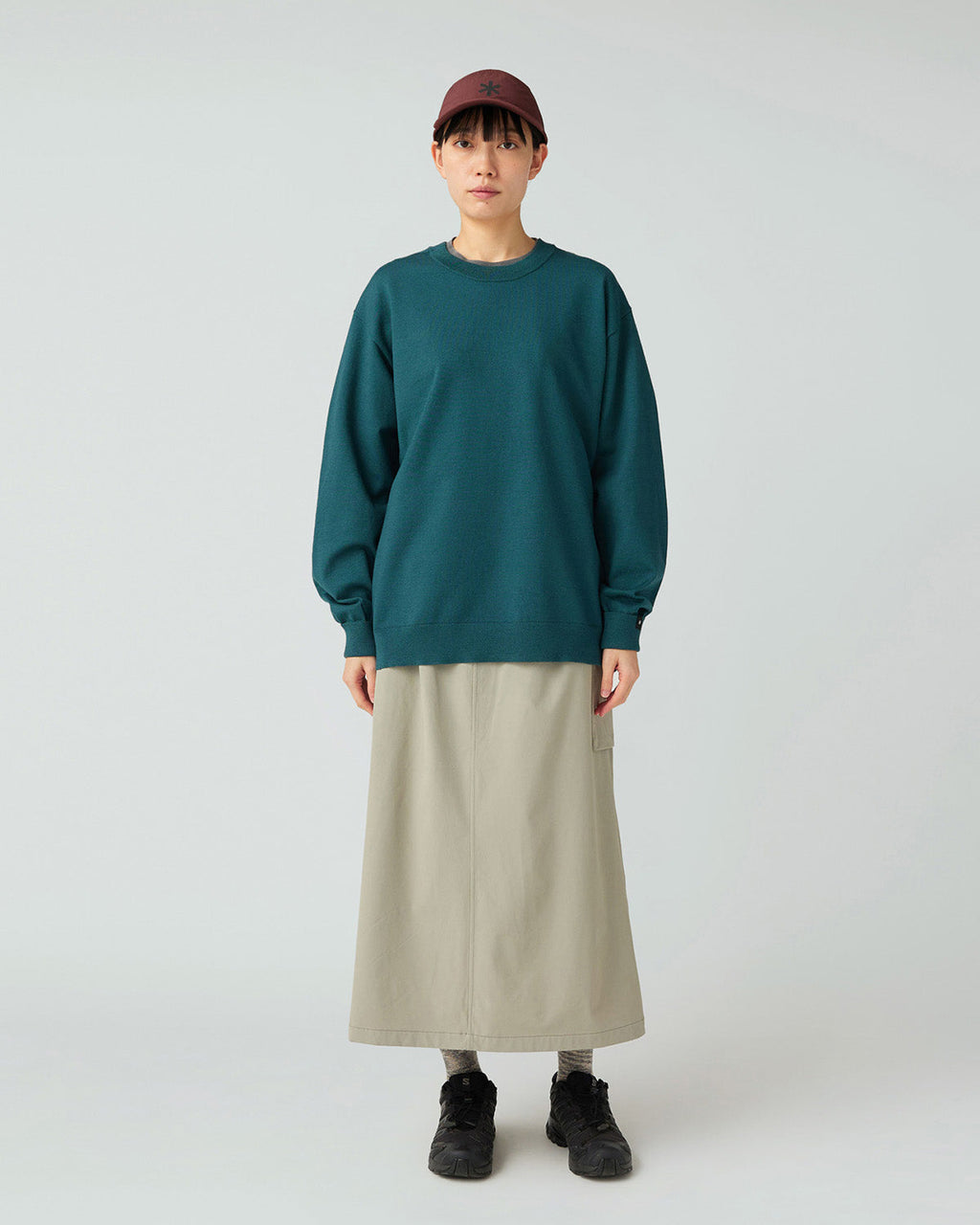 Snow Peak Washable Wool Crewneck Knit