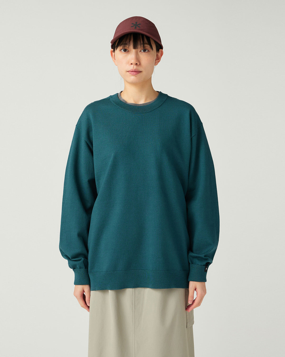 Snow Peak Washable Wool Crewneck Knit