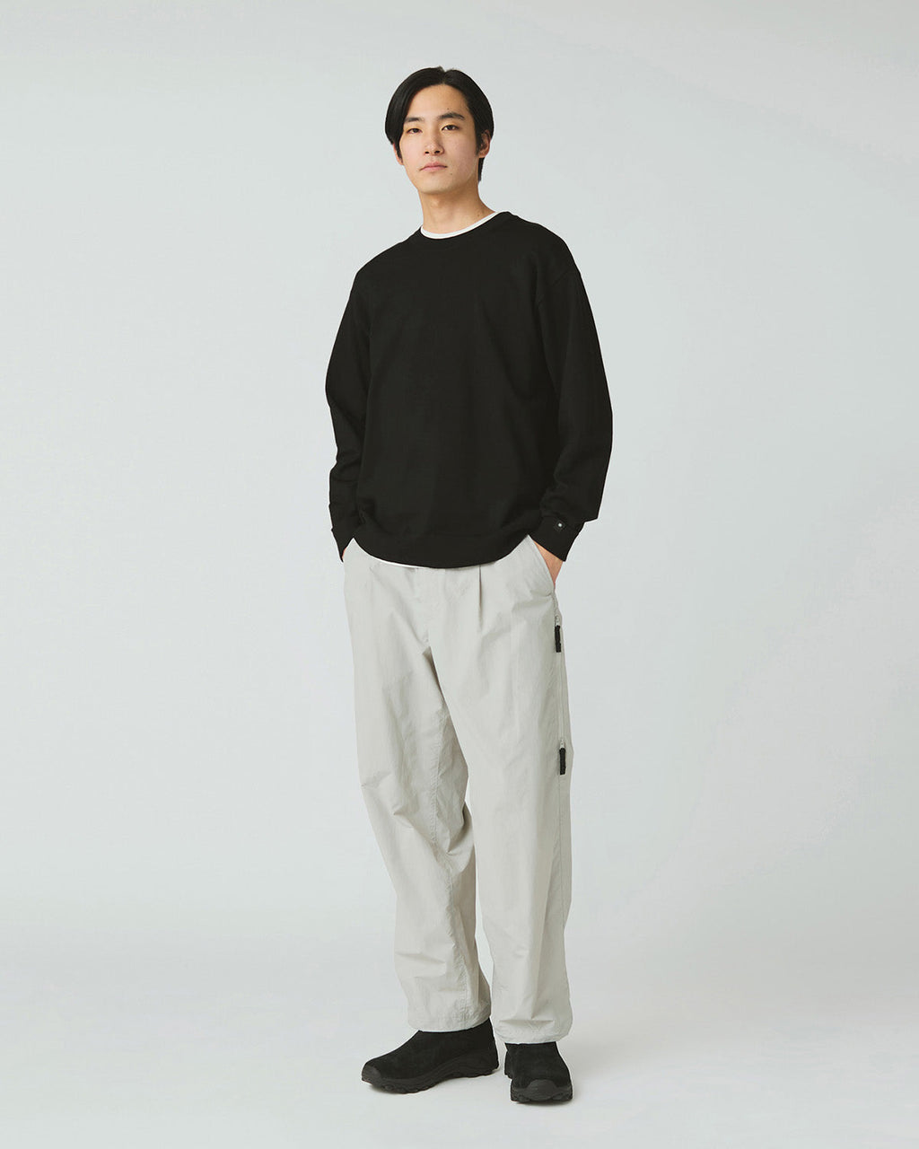 Snow Peak Washable Wool Crewneck Knit